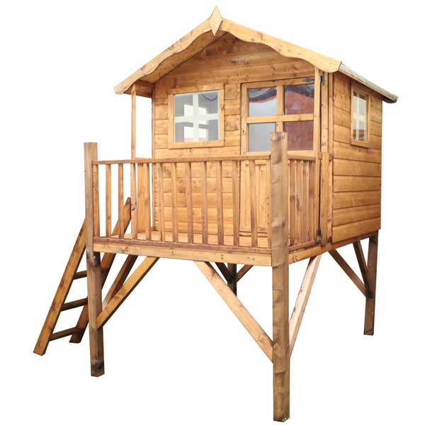 children's outdoor play huts