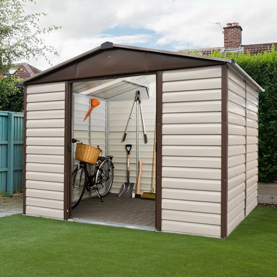 10x6 metal garden sheds floor yardmaster shed 10ft x 6ft